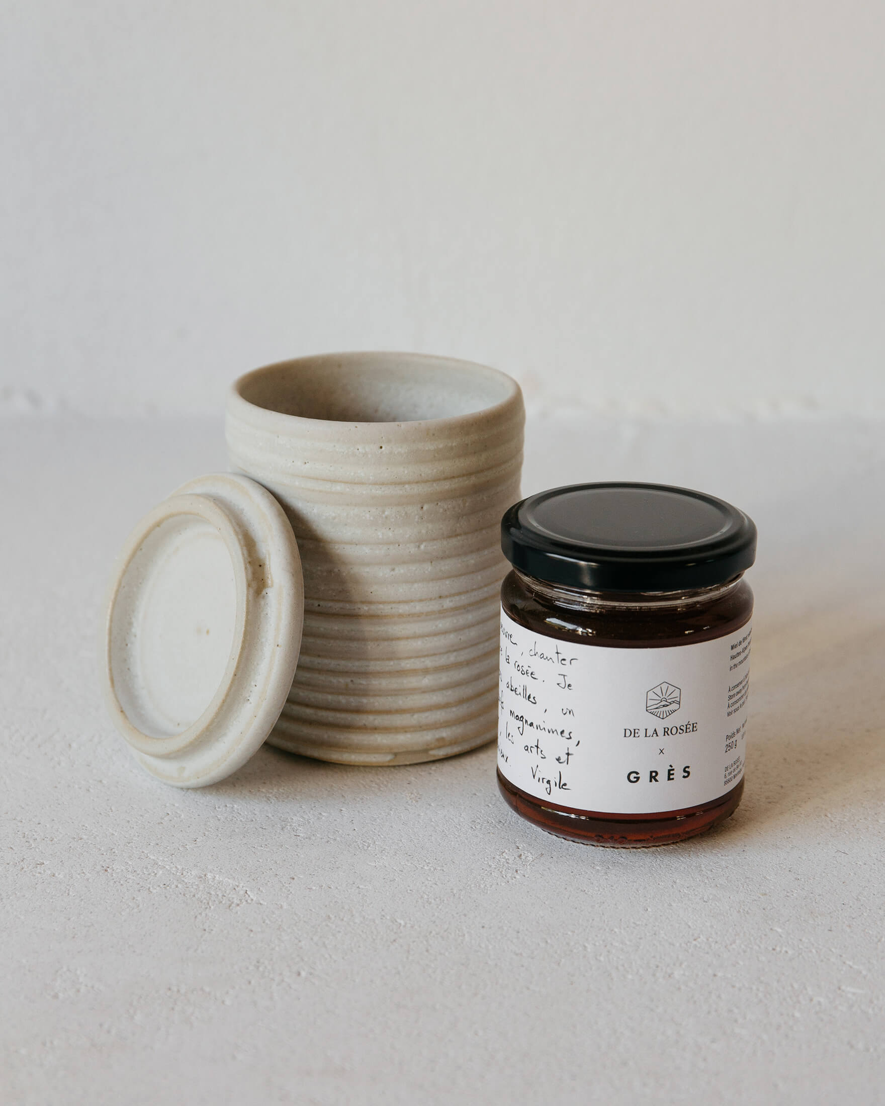 Grès Éditions x DE LA ROSÉE - Honey jar