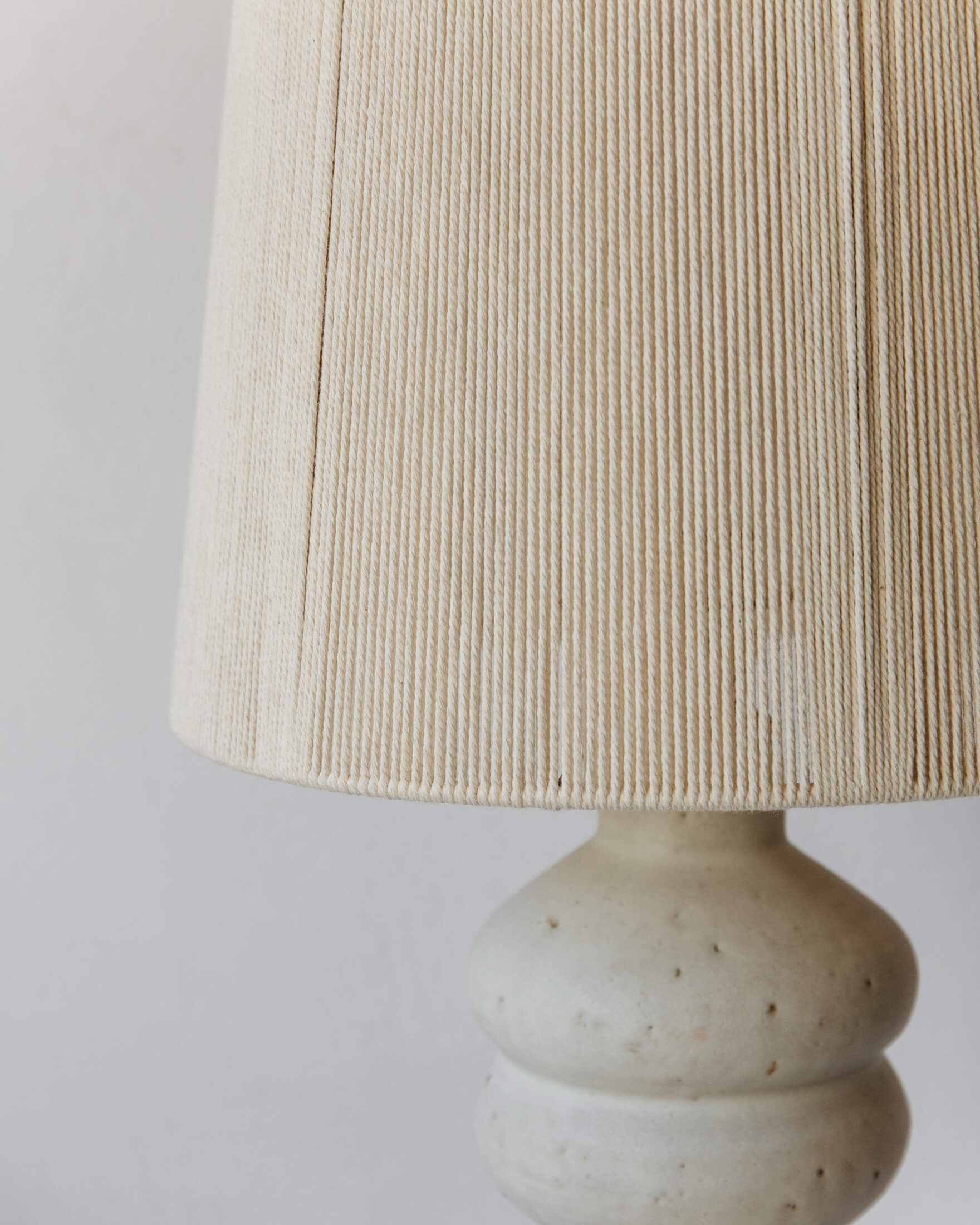 Lampe céramique Deneb par Grès Éditions