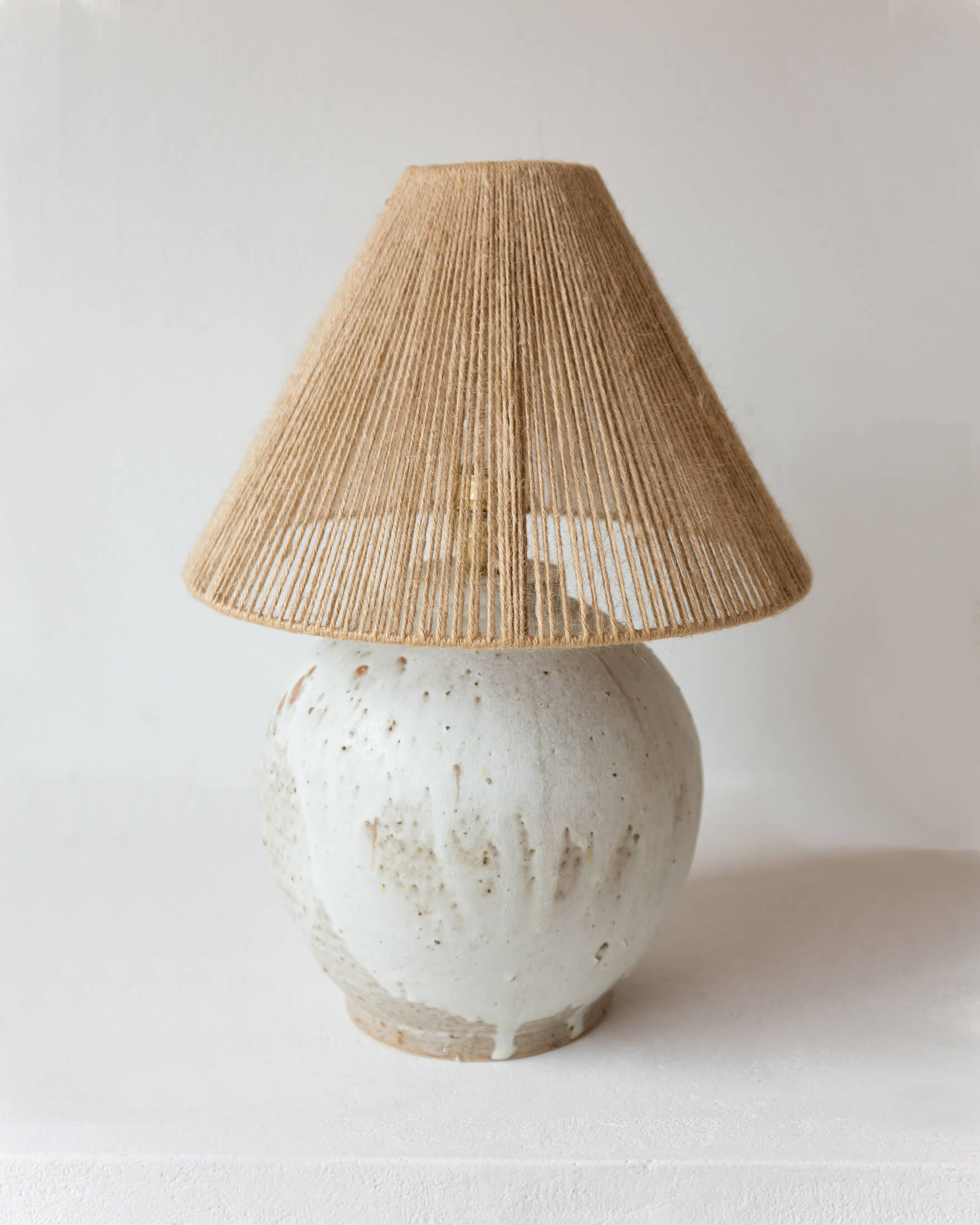 Lampe céramique Michelle par Grès Éditions