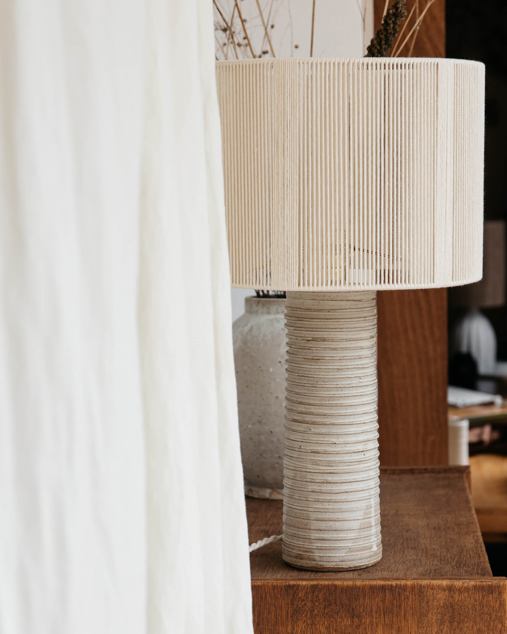 Lampe céramique Patagonia par Grès Éditions