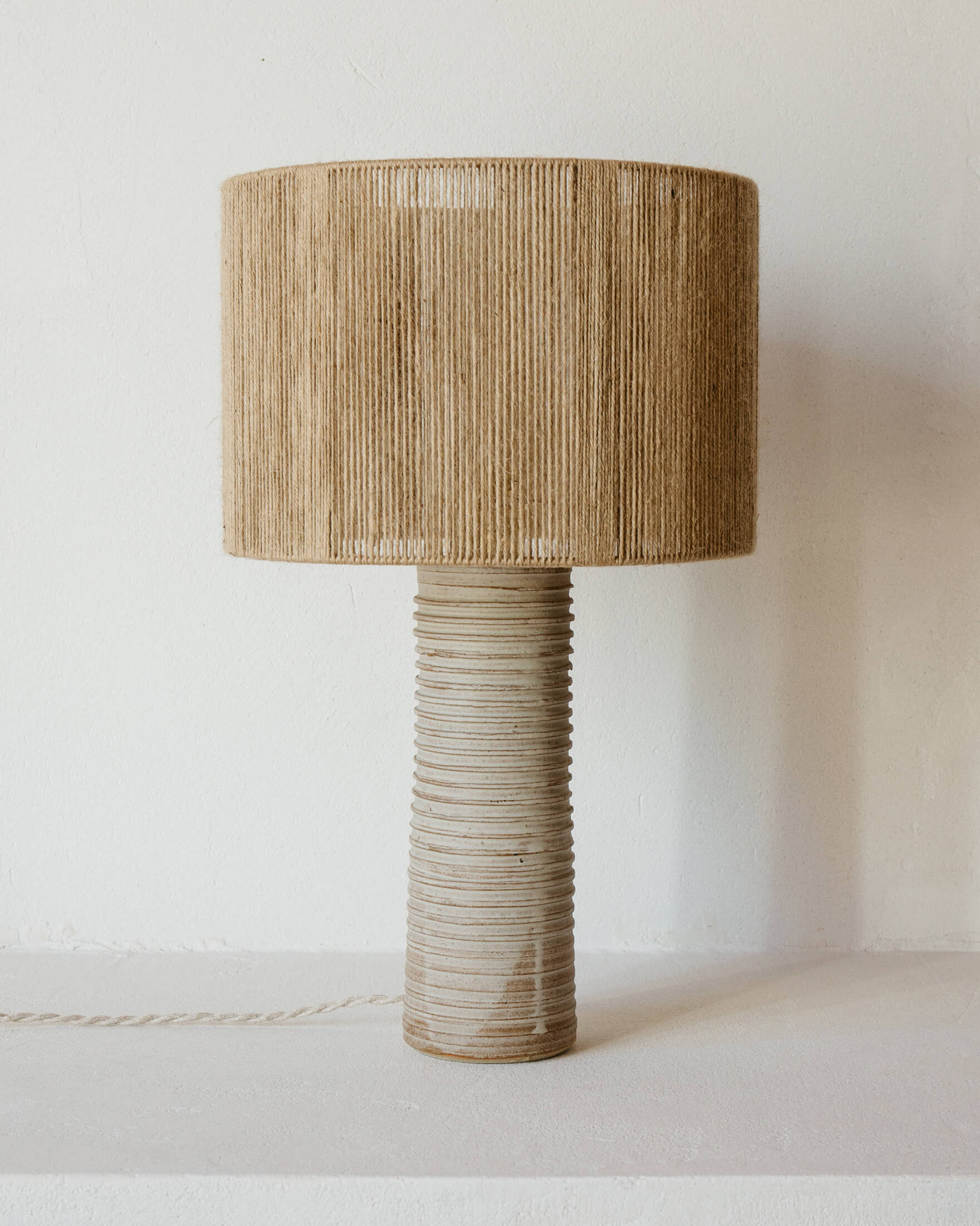 Lampe céramique Patagonia par Grès Éditions