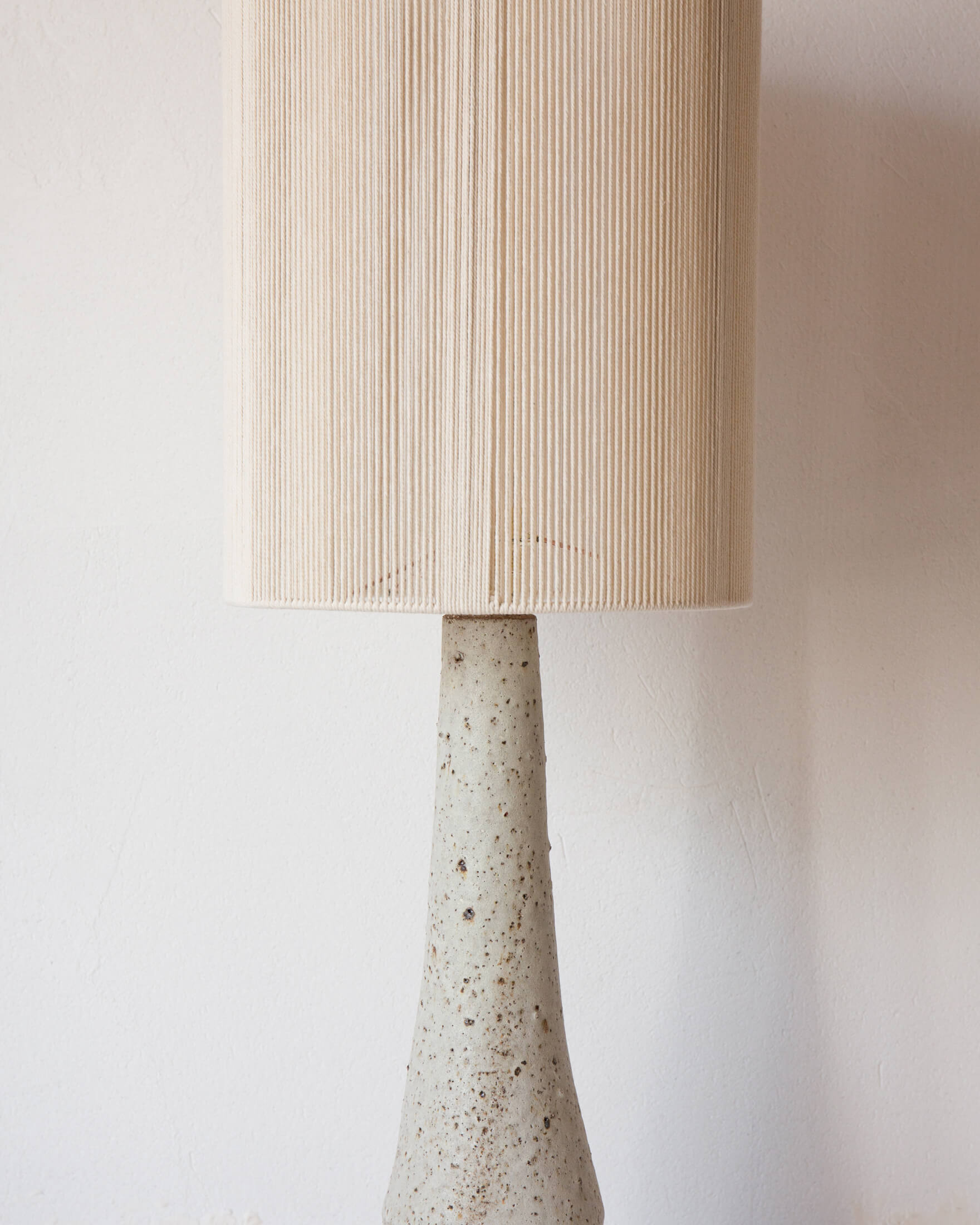 Lampe céramique Solstice par Grès Éditions