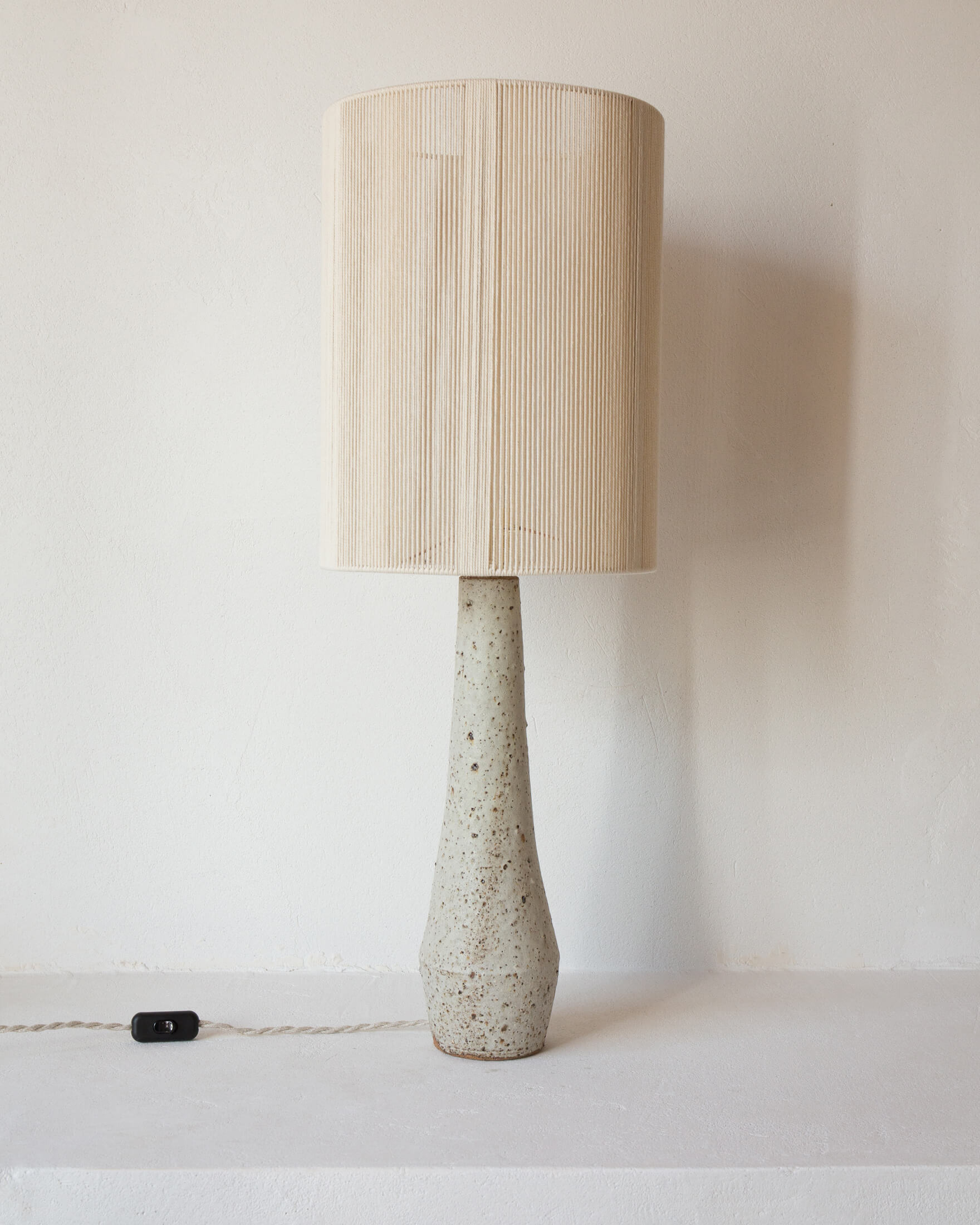 Lampe céramique Solstice par Grès Éditions