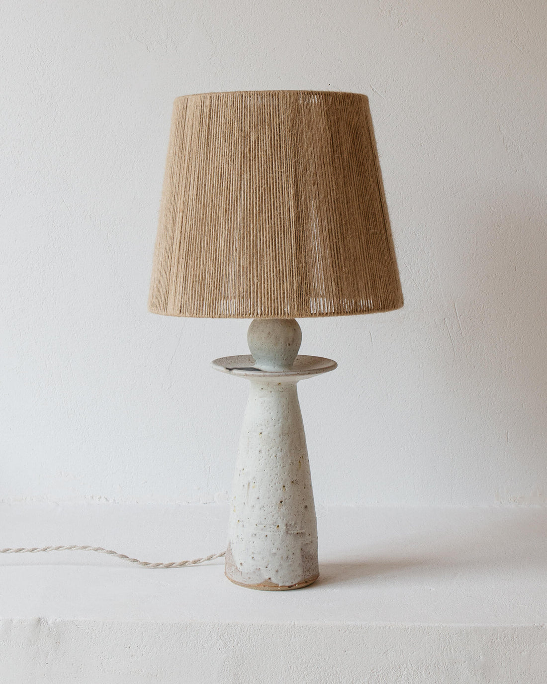 Lampe céramique Delphe par Grès Éditions