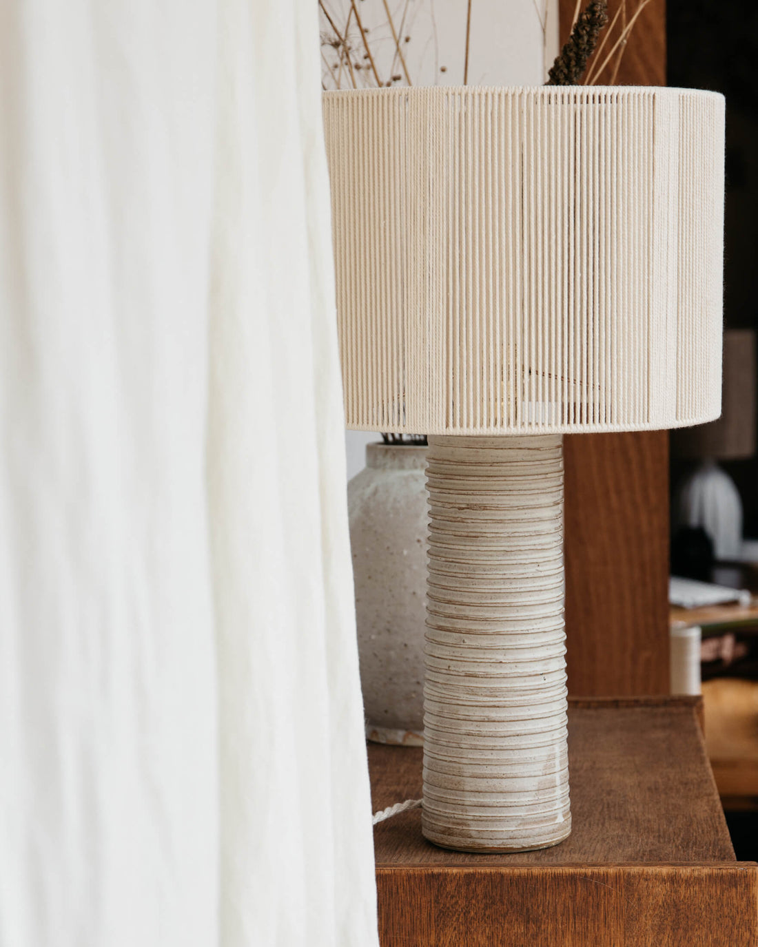 Lampe céramique Patagonia par Grès Éditions